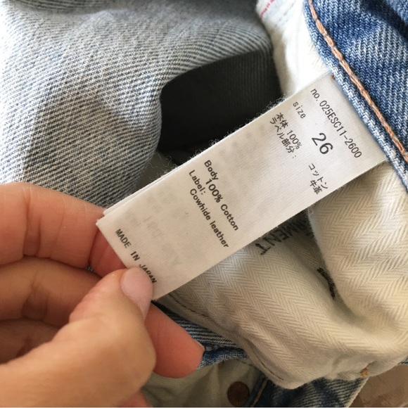 MOUSSY VINTAGE Peoria Straight Light Blue 26 - Picture 8 of 13